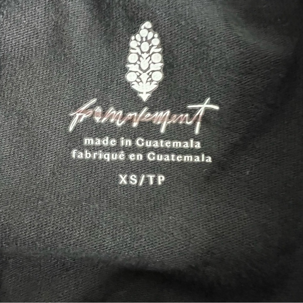 NWOT Inhale Tank in Black Combo Free People Movement - Picture 7 of 8